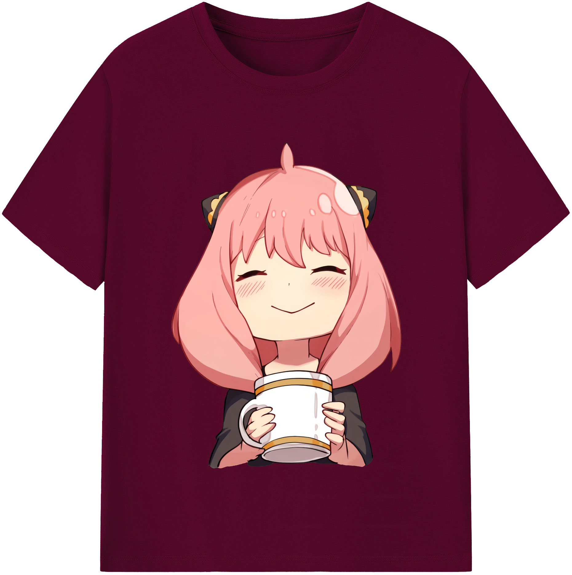 （画像用） SPY×FAMILY间谍家家酒 レディースカジュアルプリントTシャツ（綿100％）